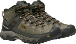 'Keen Outdoor' Men's Targhee III WP Mid Hiker - Black Olive / Golden Brown (Wide) 8 'Keen Outdoor' Men's Targhee III WP Mid Hiker - Black Olive / Golden Brown (Wide) -Shoes Shop 1018596 PLA med 1024x1024@2x