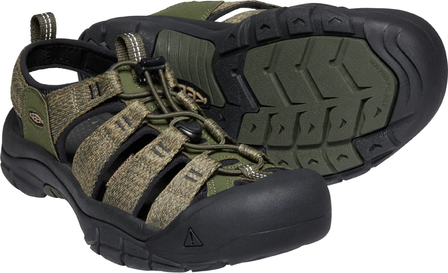 'Keen Outdoor' Men's Newport H2 Sandal - Forest Night / Black 4 'Keen Outdoor' Men's Newport H2 Sandal - Forest Night / Black - Image 4