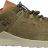 'Keen Outdoor' Men's Highland Oxford Sneaker - Dark Olive / Plaza Taupe