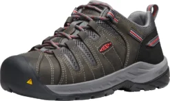 'Keen Utility' Women's Flint II EH Steel Toe - Magnet / Rose -Shoes Shop 1023232 F3Q large 1024x1024@2x