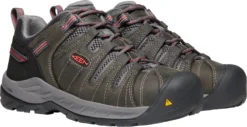 'Keen Utility' Women's Flint II EH Steel Toe - Magnet / Rose -Shoes Shop 1023232 PLA large 1024x1024@2x
