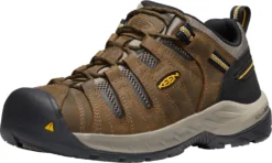 'Keen Utility' Men's Flint II EH Soft Toe - Cascade Brown / Golden Rod -Shoes Shop 1023241 F3Q large 1024x1024@2x