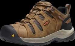 'Keen Utility' Men's Flint II EH Steel Toe - Shitake / Rust -Shoes Shop 1023268 F3Q med 1024x1024@2x