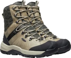 'Keen Outdoor' Women's Revel IV High Polar WP Boot - Vetiver / Peachy Keen -Shoes Shop 1025455 PLA large 1024x1024@2x