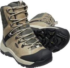 'Keen Outdoor' Women's Revel IV High Polar WP Boot - Vetiver / Peachy Keen -Shoes Shop 1025455 PPS large 1024x1024@2x