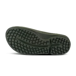 'OOFOS' Unisex OOahh Slide Sandal - Forest Green -Shoes Shop 1100FORGREEN shot7 1024x1024@2x