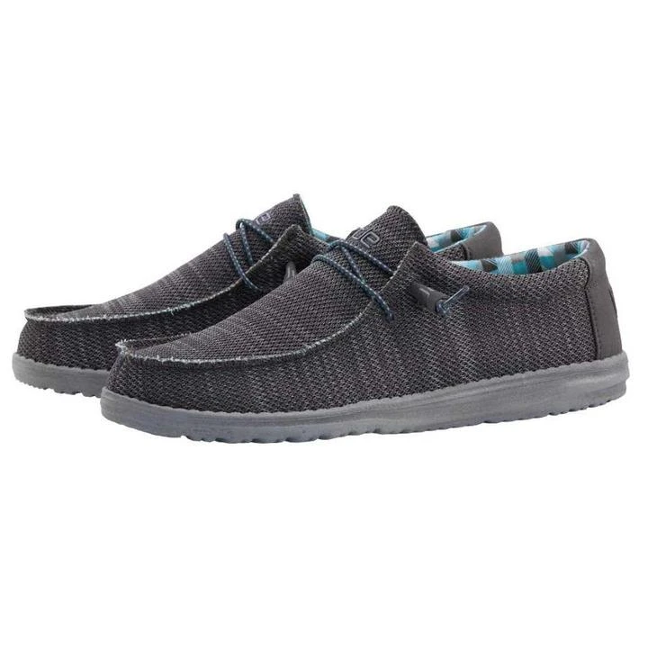 'Hey Dude' Men's Wally Sox - Charcoal 1 'Hey Dude' Men's Wally Sox - Charcoal
