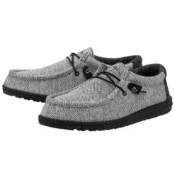 'Hey Dude' Men's Wally Stretch - Dark Web