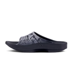 'OOFOS' Women's OOahh Slide Limited Edition - Black / Snake 11 'OOFOS' Women's OOahh Slide Limited Edition - Black / Snake -Shoes Shop 1103SNAKE shot4 1024x1024@2x