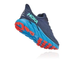 'Hoka' Men's Clifton 8 - Outer Space / Vallarta Blue -Shoes Shop 1119393 OSVB 3 1024x1024@2x