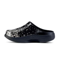 'OOFOS' Women's OOcloog Clog Limited Edition - Black / Champagne Pop -Shoes Shop 1203BKCHMPGNE shot4 1024x1024@2x