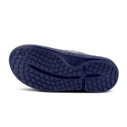 'OOFOS' Women's OOcloog Clog Limited Edition - Navy / Silver Snake -Shoes Shop 1203NVYSILSNK shot7 1024x1024@2x