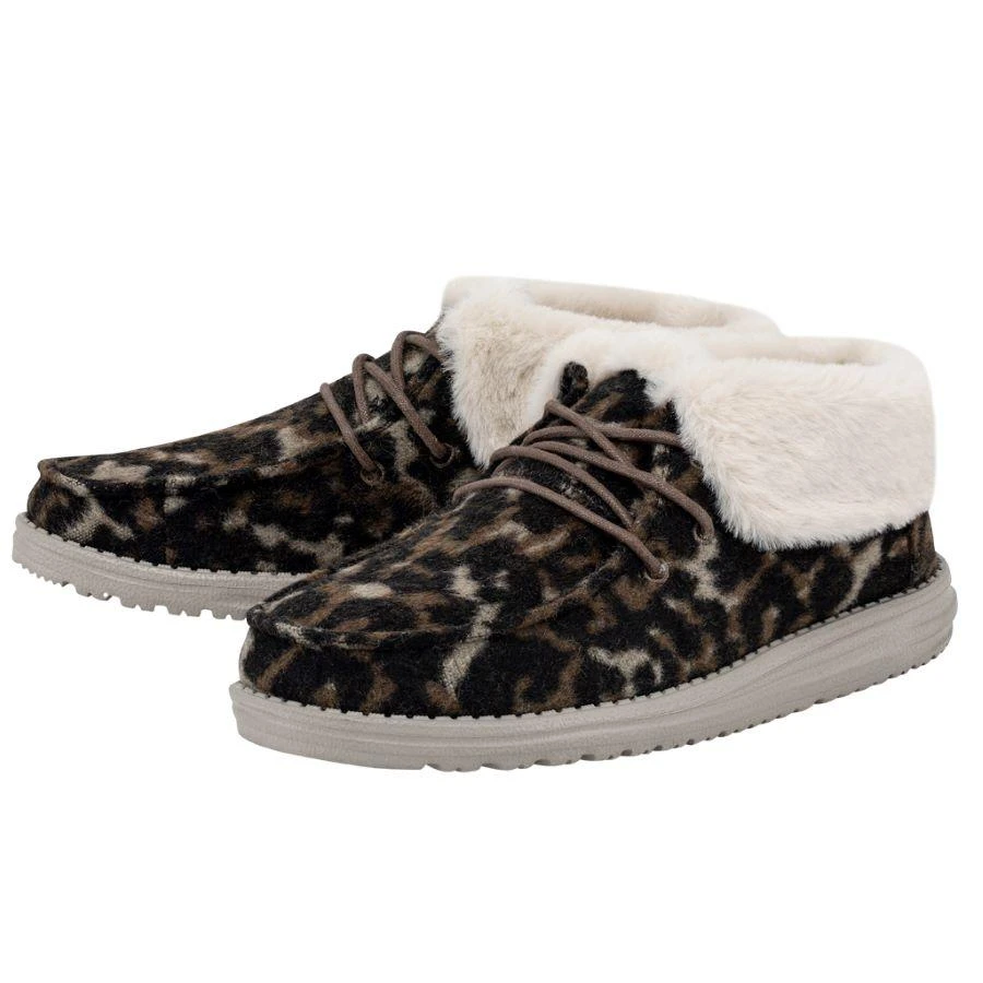 'Hey Dude' Women's Britt - Tan Leopard 1 'Hey Dude' Women's Britt - Tan Leopard