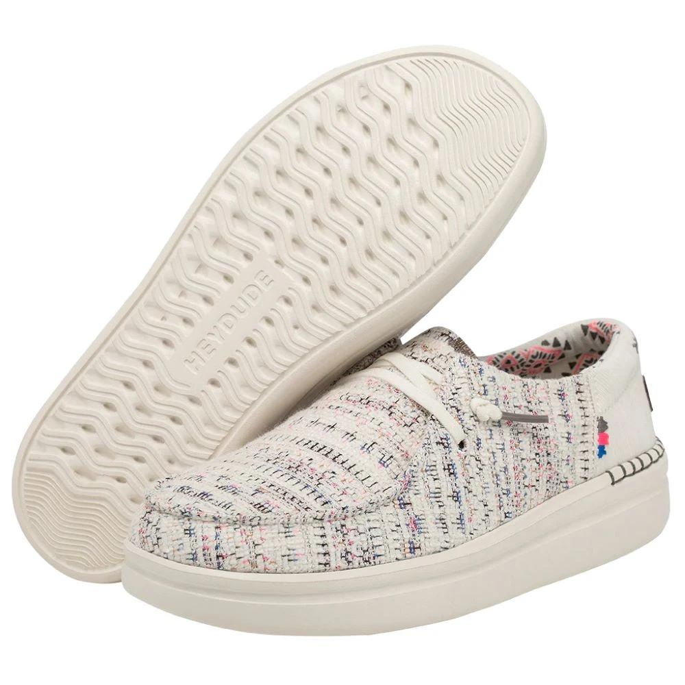 'Hey Dude' Women's Wendy Rise - Boho White 3 'Hey Dude' Women's Wendy Rise - Boho White - Image 3