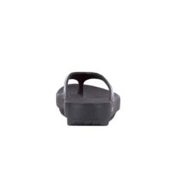 'OOFOS' Women's OOlala Thong - Black Patent -Shoes Shop 1400BLK 5 1024x1024@2x