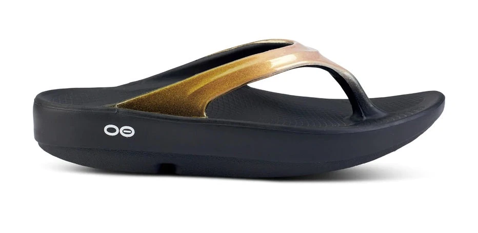 'OOFOS' Women's OOlala Luxe Thong - Macchiato 1 'OOFOS' Women's OOlala Luxe Thong - Macchiato