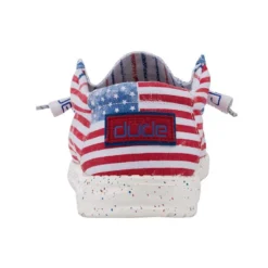 'Hey Dude' Men's Wally - Stars 'N Stripes -Shoes Shop 150202699 WALLY STARS N STRIPES 5 1024x1024@2x