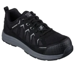 'Skechers' Men's Malad II EH Comp Toe - Black -Shoes Shop 200127 BLK 1024x1024@2x