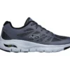 'Skechers' Men's Arch Fit-Charge Back - Charcoal / Black (Extra Wide)