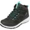 'Northside' Women's Benton WP Mid Hiker - Black / Aqua