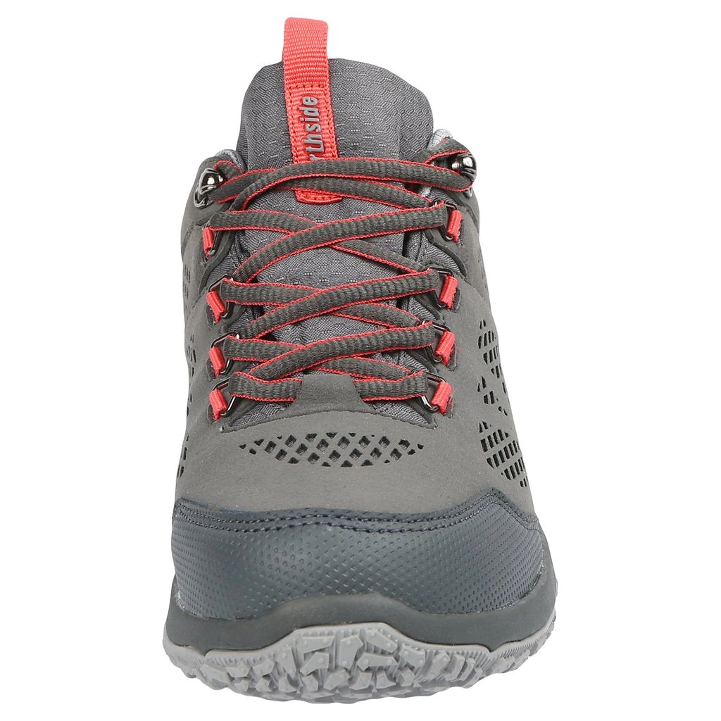 'Northside' Women's Benton WP Hiker - Grey / Coral 4 'Northside' Women's Benton WP Hiker - Grey / Coral - Image 4