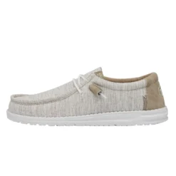 'Hey Dude' Wally Ascend Woven - Ivory Coast -Shoes Shop 40002 1JU WALLYASCENDWOVEN IVORYCOAST LEFTSIDE 1024x1024@2x