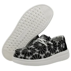 'Hey Dude' Women's Wendy Rise Eyelet - Black -Shoes Shop 40075 001 WENDY RISE EYELET BLACK LEFT 3 1024x1024@2x