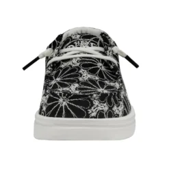 'Hey Dude' Women's Wendy Rise Eyelet - Black -Shoes Shop 40075 001 WENDY RISE EYELET BLACK LEFT 4 1024x1024@2x