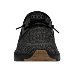 'Hey Dude' Men's Sirocco Sneaker - Black -Shoes Shop 40140 0WM SIROCCO BLACKNIGHT RIGHTFRONT 1024x1024@2x