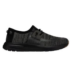 'Hey Dude' Men's Sirocco Sneaker - Black -Shoes Shop 40140 0WM SIROCCO BLACKNIGHT RIGHTSIDE 1024x1024@2x