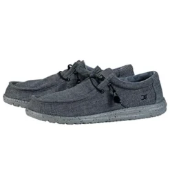 'Hey Dude' Men's Wally L Stretch - Steel