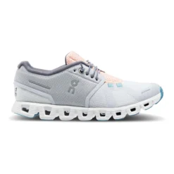 'On Running' Women's Cloud 5 Push - Glacier / Undyed White