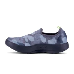 'OOFOS' Women's OOmg EeZee Low Shoe - Black / Grey Camo -Shoes Shop 5072BKGYCMO shot4 1024x1024@2x