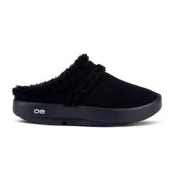 'OOFOS' Women's OOcoozie Mule Shoe - Black