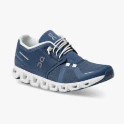 'On Running' Women's Cloud 5 - Denim / White -Shoes Shop 59.98901 cloud 5 ss22 denim white w g6 1024x1024@2x