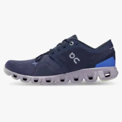 'On Running' Women's Cloud X 3 - Midnight / Heron -Shoes Shop 60.98689 cloud x 3 fw22 midnight heron w g4 1024x1024@2x