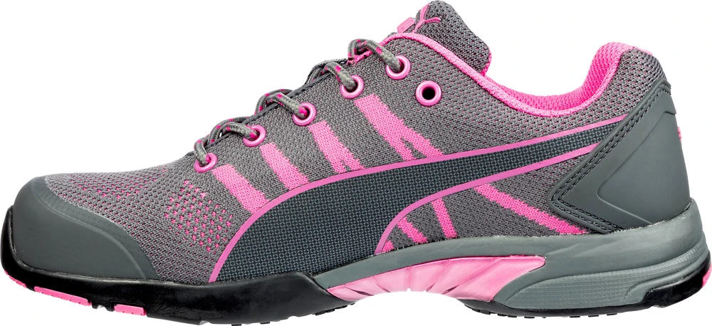 'Puma' Women's Celerity Knit Low Steel Toe - Grey / Pink 5 'Puma' Women's Celerity Knit Low Steel Toe - Grey / Pink - Image 5