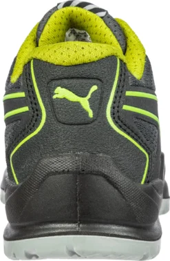 'Puma' Women's Fuse TC Low ESD Steel Toe - Black / Lime Green -Shoes Shop 644105 FUSE TC GREEN WNS LOW 205 back 1024x1024@2x