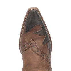 'Laredo' Men's 12" Porter Overlay Western Snip Toe - Tan -Shoes Shop 68408 6 1024x1024@2x