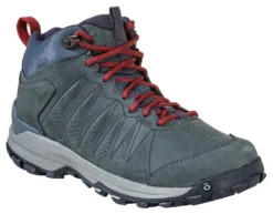 Oboz Footwear 'Oboz' Women's Sypes WP Mid Hiker - Slate -Shoes Shop 77102 Womens Sypes Mid Leather B DRY Slate 34 48917 1024x1024@2x