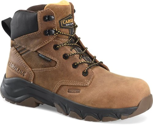 'Carolina' Men's 6" Subframe EH WP Comp Toe - Brown 1 'Carolina' Men's 6" Subframe EH WP Comp Toe - Brown
