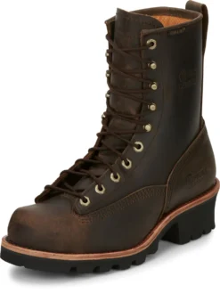 'Chippewa' Men's 8" Paladin Bay Apache WP Soft Toe - Brown 16 'Chippewa' Men's 8" Paladin Bay Apache WP Soft Toe - Brown -Shoes Shop CHP 010 73100 1024x1024@2x
