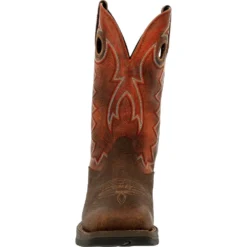 'Durango' Men's 12" REBEL Western Square Toe - CIMARRON BROWN 9 'Durango' Men's 12" REBEL Western Square Toe - CIMARRON BROWN -Shoes Shop DDB0327 front 1024x1024@2x