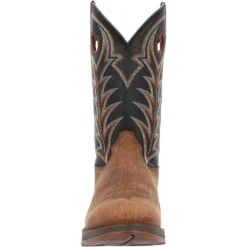 'Durango' Men's 12" Rebel Western Round Toe - Oak Bark / Midnight -Shoes Shop DDB0428 front 1024x1024@2x