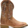 'Double H' Men's 11" Aberdeen EH SR Western Work - Brown