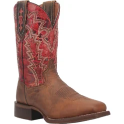 'Dan Post' Men's 11" Killeen Western Square Toe - Tan / Red -Shoes Shop DP4813 1 1024x1024@2x