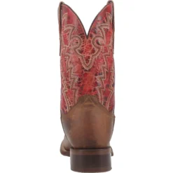 'Dan Post' Men's 11" Killeen Western Square Toe - Tan / Red -Shoes Shop DP4813 4 1024x1024@2x