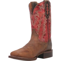'Dan Post' Men's 11" Killeen Western Square Toe - Tan / Red -Shoes Shop DP4813 8 1024x1024@2x