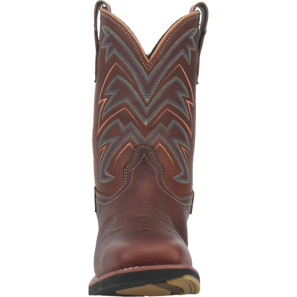 'Dan Post' Men's 11" Arrowhead Western Square Toe - Chocolate 4 'Dan Post' Men's 11" Arrowhead Western Square Toe - Chocolate - Image 4