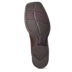 'Ariat' Men's 11" Amos Western Square Toe - Brown / Tan -Shoes Shop F20 MNS WEST 10034045 sole 1024x1024@2x